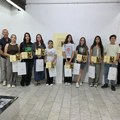 Uručenjem nagrada učenicima i otvaranjem izložbe završena četvrta likovna radionica u pirotskoj galeriji