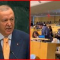 Drama u sali Generalne skupštine UN: Erdogan žestoko isprozivao Izrael, njihovi predstavnici ustali i otišli (video)