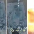 Objavljen uznemirujuć snimak Ovo je trenutak uništenja tenka, dron zabeležio eksploziju (video)