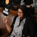 Rashida Tlaib se suprotstavila Netanyahuu u Kongresu, noseći kefiju i natpis ‘ratni zločinac’