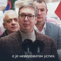 Vučić objavio moćan video: Mnoge stvari nismo mogli ni da sanjamo, a danas ostvarujemo velike snove (video)