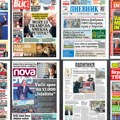 Naslovne strane sutrašnjih novina: Prelistavanje štampe za ponedeljak, 19. maj 2025. godine