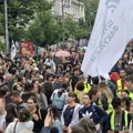 Protest ispred Vlade Srbije: Profesori izneli zahtev da se raspišu izbori