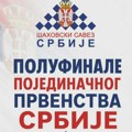 Polufinale pojedinačkon prvenstva Srbije u šahu od ponedeljka u Kragujevcu