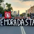 FOTO: U Novom Sadu održan protest "Srbija protiv nasilja", Varadinski most bio blokiran dva sata