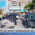 Dve strane Srbije u Nišu, policija čuva SNS autobuse – ratni veterani i bajkeri studente