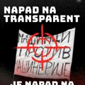 Pokušana krađa transparenta „Mašinci protiv mašinerije“