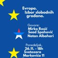 Večeras u Kragujevcu tribina: Evropa, izbor slobodnih građana