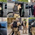 Pogledajte snimke akcije SAJ: Ovako su hapšeni osumnjičeni za pripremu haosa na izborni dan