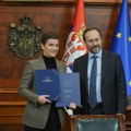 Žiofre: Za normalizaciju odnosa, ključno ispunjavanje obaveza, a to znači ZSO; Brnabić: Napredak u svim ključnim oblastima