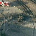 Jeziv snimak iz Los Anđelesa: Sedam vatrogasaca povređeno u eksploziji kamiona, dvoje kritično