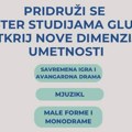 Glumačka igra na sceni i pred kamerom – Jedinstveni master program u ovom delu Evrope