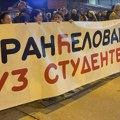 Protestni skup u Aranđelovcu na Trgu Venac slobode