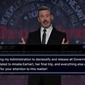 VIDEO Kimel se vratio na TV i odmah udario na Trampa: Barem je stigao do slova „E“ u spisima