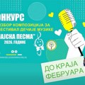 Rok za prijavu kompozicija za „Majsku pesmu” ističe do kraja februara