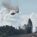 Srušio se helikopter na stambenu zgradu na Floridi: Zastrašujući snimak kruži internetom (VIDEO)