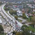 Gužve u Beogradu: Kolone vozila na Plavom i Brankovom mostu