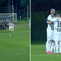 Ne smeta mu što je najstariji: Prelep gol Natha u prvoj prijateljskoj utakmici Partizana!