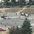 "Od sudara su leteli po putu": Žestoka nesreća na Novom Beogradu, povređene 4 osobe (Foto)