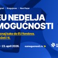 EU nedelja mogućnosti 2026: Sve o EU podršci u Beogradu, Kragujevcu i Novom Pazaru
