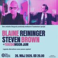 Blaine Reininger i Steven Brown (ex Tuxedomoon) 26. maja u Domu omladine