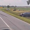 Detalji nesreće kod Bačke topole! Vozač "forda" prošao kroz "stop": Udario u "audi" - Od siline udara izleteo iz vozila