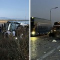Očevidac jezive nesreće u Grčkoj za Telegraf: Dva tela visila preko haube automobila, Srbi nisu mogli da izađu