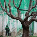 Dok Benksi ćuti, raste interesovanje za mural sa drvetom u Londonu
