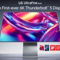 LG postavlja nove standarde – prvi 6K monitor sa Thunderbolt 5 tehnologijom