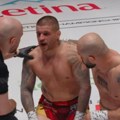 Vaso Bakočević brutalno nokautiran posle nekoliko sekundi u prvoj rundi: Cela Morača ostala u šoku!
