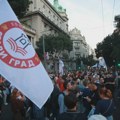Studenti iz Gornjeg Milanovca krenuli pešice u Beograd na završni skup studentske liste