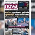 „Nova“ piše: Jutro posle izbora – apsolutna pobeda Aleksandra Vučića ili istorijska krađa?
