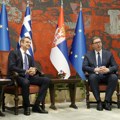 Tet-a-tet sastanak Vučić razgovara sa Micotakisom u Palati Srbija