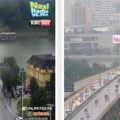 Gužve ima, ali ne i zastoja! Beograđani znaju za jadac kad padne kiša: Na Brankovom poluprazno, na Autokomandi usporeno