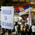 Протест студената испред РТС-а, звиждуцима изражено незадовољство