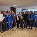 Priređen prijem za srpske vaterpoliste u Kranju