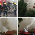 Kako je jutrošnji požar u Enjubu stavljen pod kontrolu: Detalji intervencije i broj povređenih, MUP se oglasio