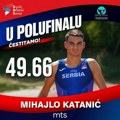 Mihajlo Katanić izborio plasman u polufinale Evropskog prvenstva