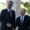 Vučić kratko razgovarao sa Putinom