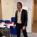 Ludilo u svlačionici Zvezde: Pogledajte šta su košarkaši uradili Tomoviću, on im posle toga održao govor VIDEO