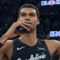 NBA liga ovo nije do sada videla: Vembanjama posle meča doneo tradiciju koju je obožavao u Evropi