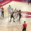 Skandal! Brutalna tuča na utakmici Monaka! Košarkaš završio krvav - udarac u glavu, pa haos kakav se ne pamti! Video