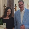 VIDEO Vučić nakon susreta sa Ketrin Zitom Džouns: Beograd sve važniji za filmsku industriju