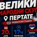 SNS Lebane najavio veliki narodni skup u Pertatu za sutra pod sloganom „Srbija pobeđuje“