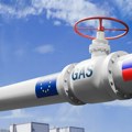 Gazprom nastavlja da šalje gas Evropi preko Ukrajine