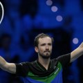 Rus "čeka" Novaka Đokovića: Danil Medvedev prvi polufinalista završnog mastersa u Torinu