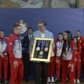 Vučić prima boksere koji su osvojili medalje na Evropskom prvenstvu