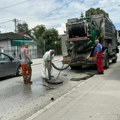 Ispiranje cevovoda kišne kanalizacije na više od 30 lokacija u gradu
