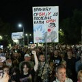Skup solidarnosti sa novosadskim studentima na Novom Beogradu
