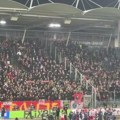 Делије испратиле фудбалере Штурма са "Ауф Виедерсехен", па запевале са играчима Звезде после победе у Грацу